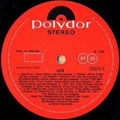 Various Artists - Hair - Polydor