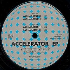 Accelerator - Accelerator EP - Re-load Records