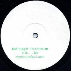 Abe Duque - It Moved Me - Abe Duque Records