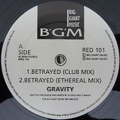 Gravity - Betrayed - Big Giant Music