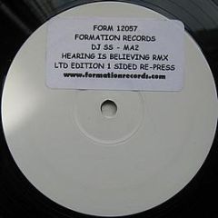 DJ Ss - Ma2 - Hearing Is Believing Rmx - Formation Records
