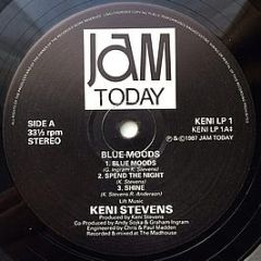Keni Stevens - Blue Moods - Jam Today