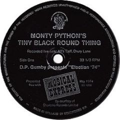 Monty Python - Monty Python's Tiny Black Round Thing - Charisma