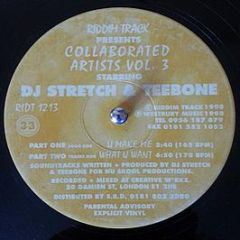 DJ Stretch & Teebone - Collaborated Artists Vol. 3 - Riddim Track Records