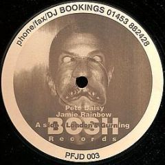 Pete Daisy & Jamie Rainbow - London's Gurning - Bosh Records