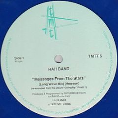 Rah Band - Messages From The Stars (Blue Vinyl) - TMT Records
