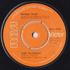 Bonnie Tyler - Lost In France - Rca Victor