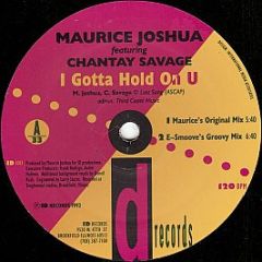 Maurice Joshua - I Gotta Hold On U - Id Records