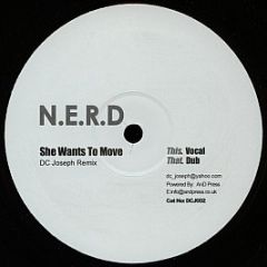 Nerd - She Wants To Move - DC Joseph Remix - White
