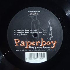 Paperboy - Don't You Know - Hot Grooves 