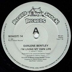 Earlene Bentley - I'm Living My Own Life - Record Shack Records