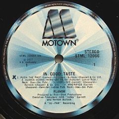 Flavor - In Good Taste - Motown