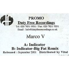 Marco V - Indicator - Duty Free Recordings