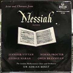 Handel * - Jennifer Vyvyan, Norma Procter, George  - Arias And Choruses From "Messiah" - Decca
