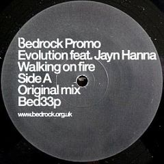 Evolution Feat. Jayn Hanna - Walking On Fire - Bedrock Records