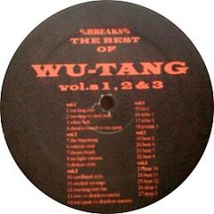 Unknown Artist - The Best Of Wu-Tang Vols. 1, 2 & 3 - Yo! D.J. Records