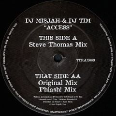 DJ Misjah & DJ Tim - Access - Tripoli Trax