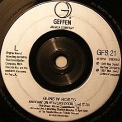 Guns N' Roses - Knockin' On Heaven's Door - Geffen Records