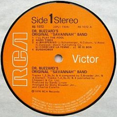 Dr. Buzzard's Original Savannah Band - Dr. Buzzard's Original Savannah Band - Rca Victor