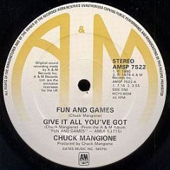 Chuck Mangione - Fun And Games - A&M Records