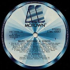 The Supremes - Mary, Scherrie & Susaye - Motown
