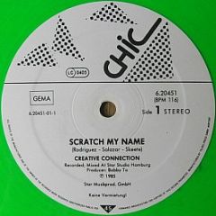 Creative Connection - Scratch My Name (Green Vinyl) - Chic