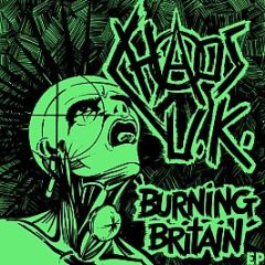Chaos U.K. - Burning Britain EP - Riot City Records