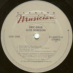 Eric Gale - Blue Horizon - Elektra Musician