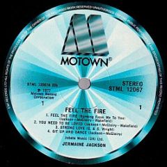 Jermaine Jackson - Feel The Fire - Motown