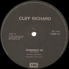 Cliff Richard - Remember Me - EMI