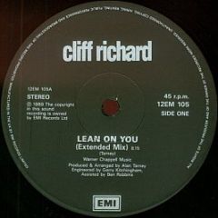 Cliff Richard - Lean On You (Extended Mix) - EMI