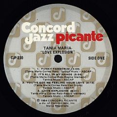 Tania Maria - Love Explosion - Concord Jazz Picante