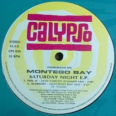 Montego Bay - Saturday Night E.P. - Calypso Records