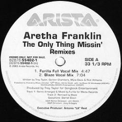 Aretha Franklin - The Only Thing Missin' - Arista