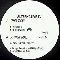 Alternative Tv - Sex / Love - Noiseville Records