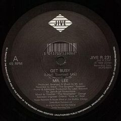 Mr. Lee - Get Busy (Bootleg Mixes) - Jive