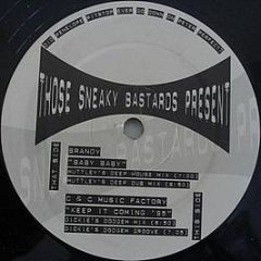 Brandy / C + C Music Factory - Those Sneaky Bast*rds Present EP - Those Sneaky Bastards Records