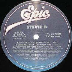 Stevie B - Pump That Body - Epic