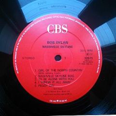 Bob Dylan - Nashville Skyline - CBS
