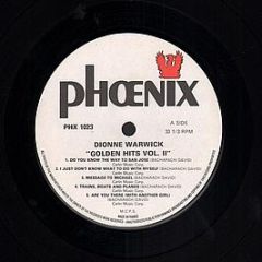 Dionne Warwick - Golden Hits Part 2 - Phoenix Records