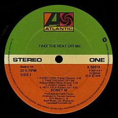 Boney M. - Take The Heat Off Me - Atlantic