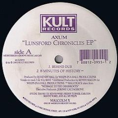DJ Henry Hall Presents Axum - The Lunsford Chronicles EP - Kult Records