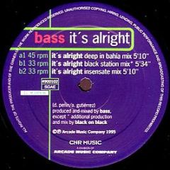 Bass - It's Alright - Cnr Music