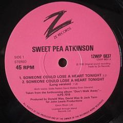 Sweet Pea Atkinson - Someone Could Lose A Heart Tonight - Island Records