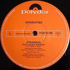 Shakatak - Stranger - Polydor