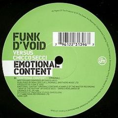 Funk D'Void Versus Chicco Secci - Emotional Content - Soma Quality Recordings