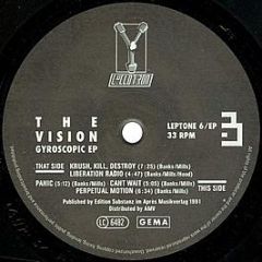 The Vision - Gyroscopic EP - Cyclotron