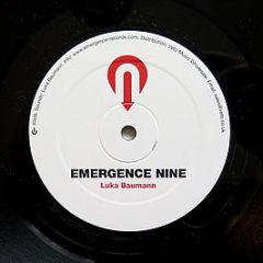 Luka Baumann - Emergence Nine - Emergence Records