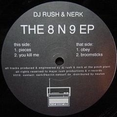 DJ Rush & Nerk - The 8 N 9 EP - V-Records