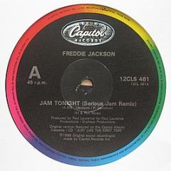 Freddie Jackson / Mystic Merlin - Jam Tonight - Capitol Records